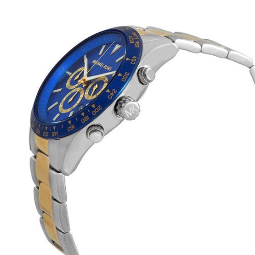 Michael Kors Men's Layton Two-tone/Blue Chronograph Watch - MK8825 - Image 2